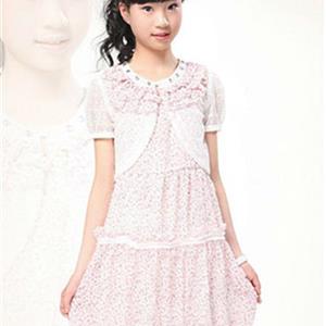 外贸童装T恤批发 2013夏新款 韩版女童纯棉网纱T恤 童背心