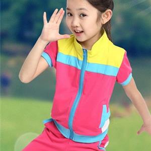 妮圣童装男女童春装牛仔衬衫供应