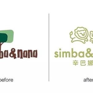 辛巴娜娜新logo全新启程