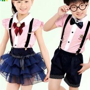 艾申特童装男童短袖裤子套装供应