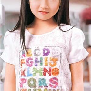 酷派·小字辈童装女童短袖t恤衫供应