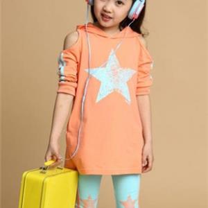 Panxiuyi童装女童休闲套装供应