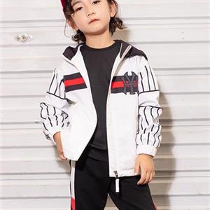 康衣儿童装男童中长款毛领羽绒服供应
