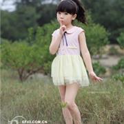 六一节送什么给孩子 拼接撞色蓬蓬裙塑造小萝莉