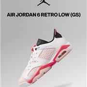 ROOKIE尖货发售 | AIR JORDAN 6 RETRO LOW (GS) 出众风范
