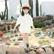 小猫奥兰多童装：春风吹起了白衬衫