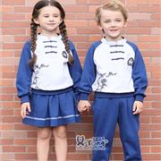 夏季幼儿园校服怎么穿好看