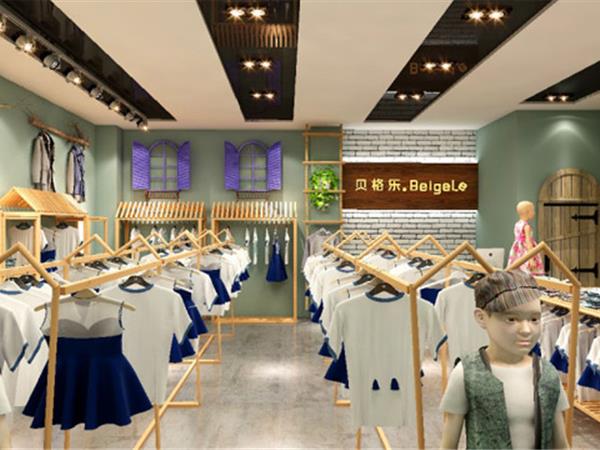 贝格乐童装店铺展示