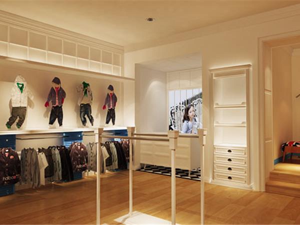 伊顿风尚童装店铺展示