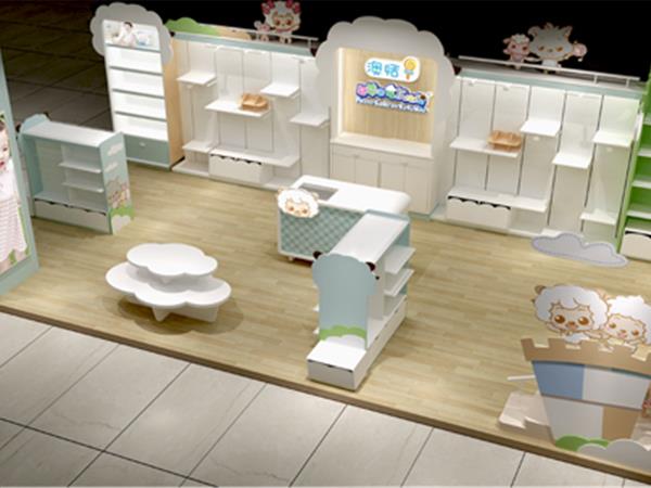 澳恬童装店铺展示