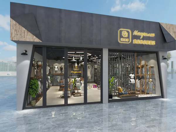 孩优美童装店铺展示