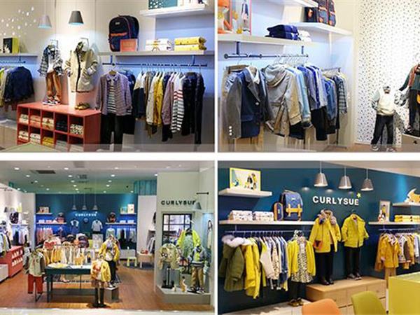curlysue童装店铺展示