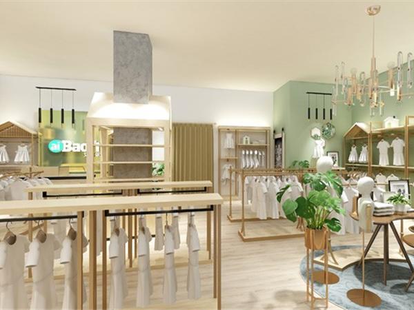 艾宝依童装店铺展示