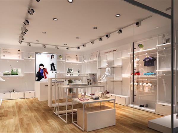 贝布熊童装店铺展示