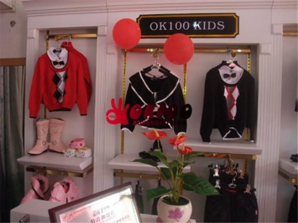 ok100童装店铺展示
