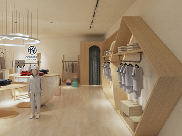 木朵爸爸童装店铺展示