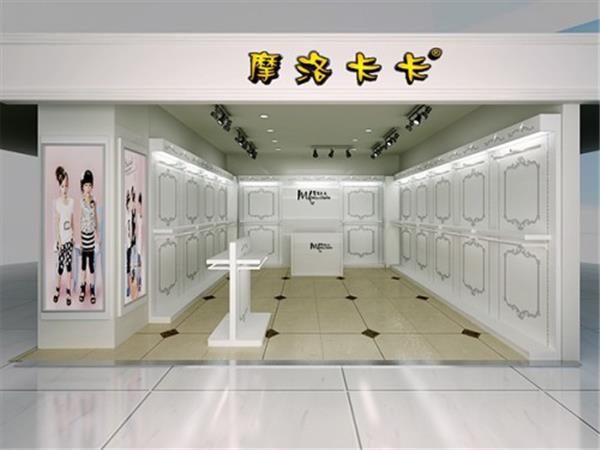 摩洛卡卡童装店铺展示