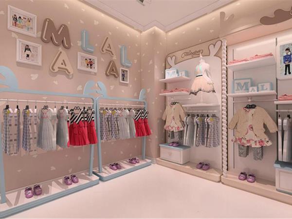 妮可贝贝童装店铺展示