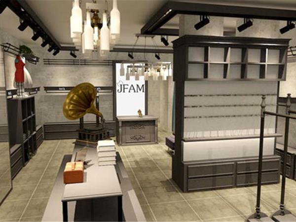 加菲A梦童装店铺展示