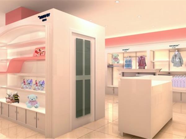 衣之上童装店铺展示