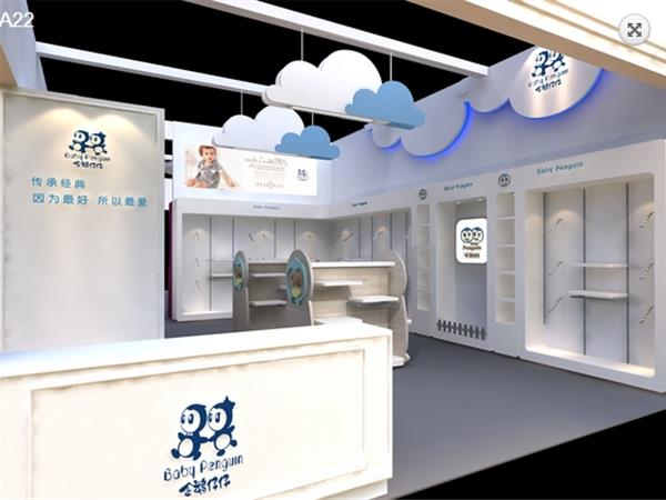企鹅仔仔童装店铺展示