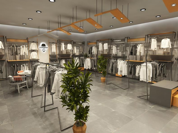 形仔童装店铺展示