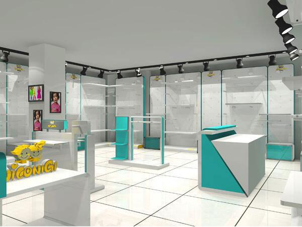 尼可尼淇童装店铺展示