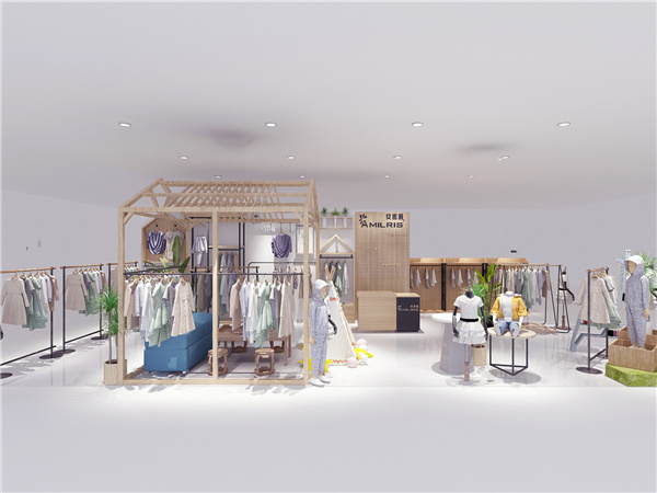 安米莉童装店铺展示