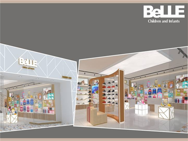 BELLE童装店铺展示