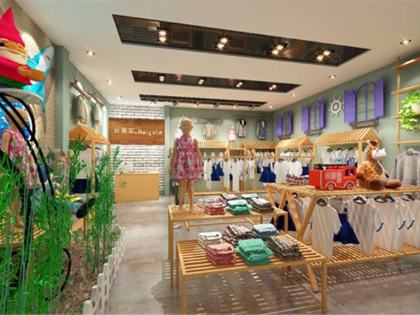 贝格乐童装店铺展示
