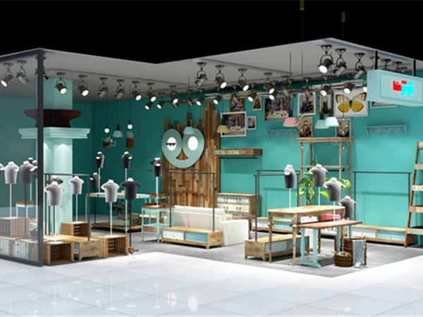 金果果童装店铺展示