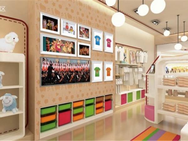 恒源祥小囡童装店铺展示