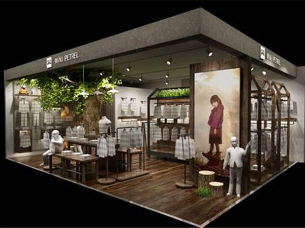 咪呢皮特童装店铺展示