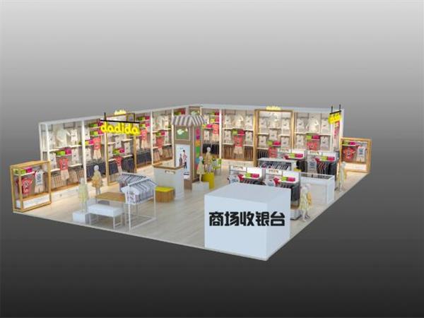 嗒嘀嗒童装店铺展示