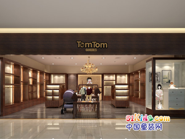 汤姆故事童装店铺展示