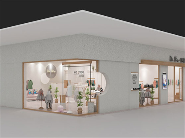 嗒囜童装店铺展示