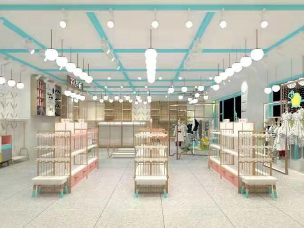 陌小样童装店铺展示