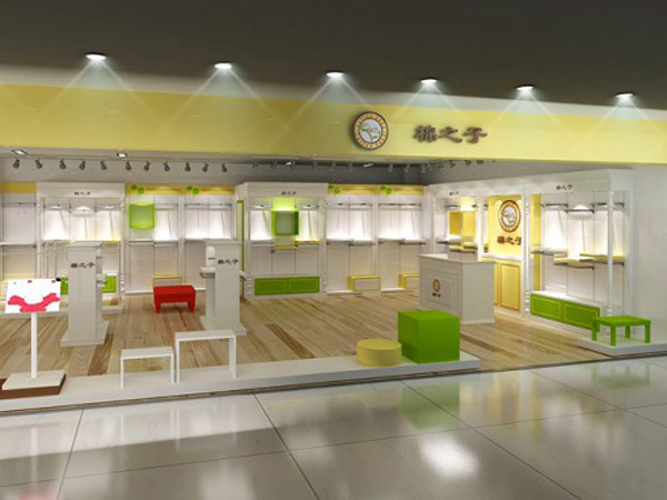 棉之子童装店铺展示