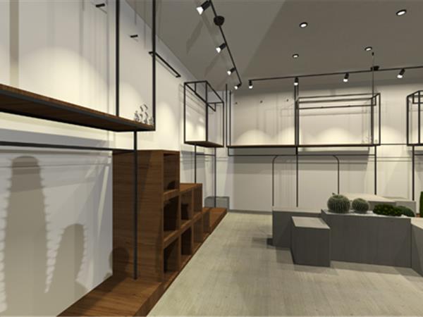态熊童装店铺展示