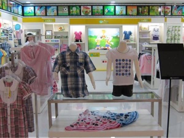 嗒嘀嗒童装店铺展示