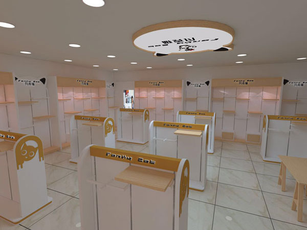 凡克猫童装店铺展示