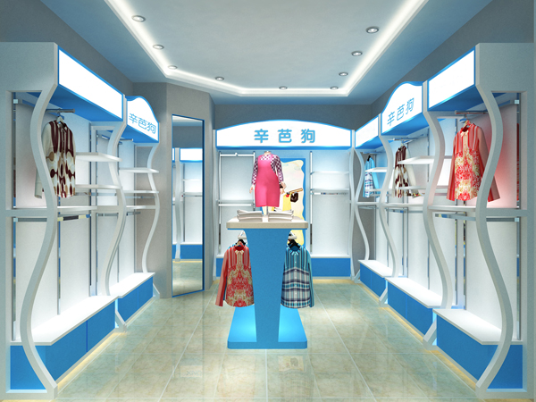 依草轩童装店铺展示