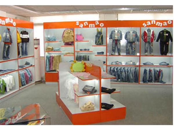 三毛童装店铺展示