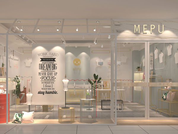 马布童装店铺展示