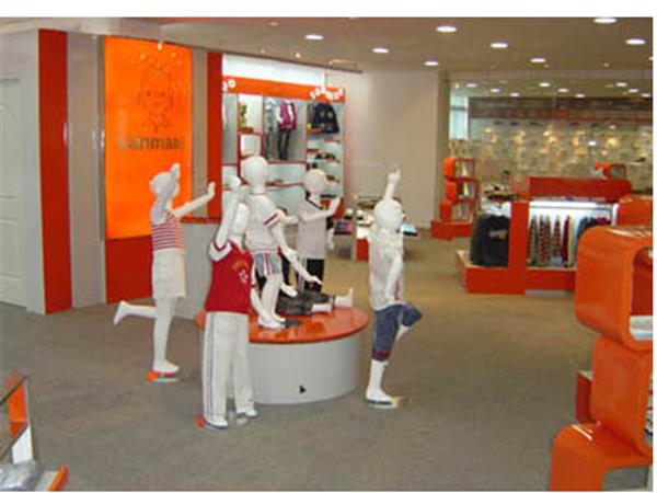 三毛童装店铺展示