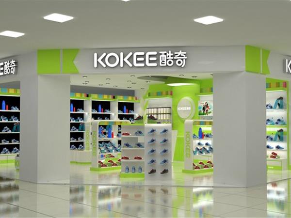 酷奇童装店铺展示