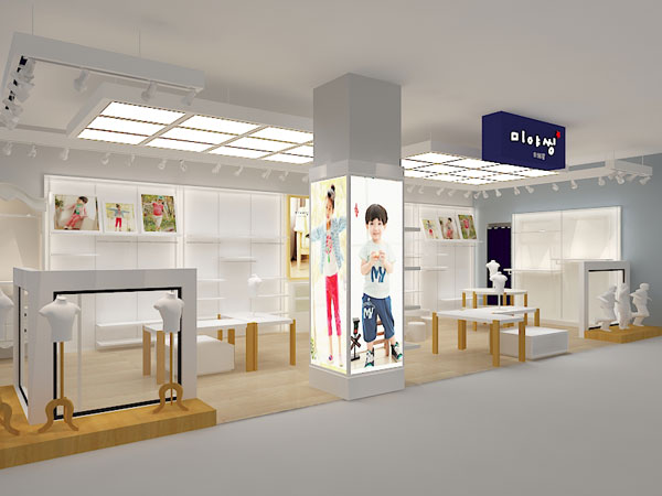 米雅星童装店铺展示