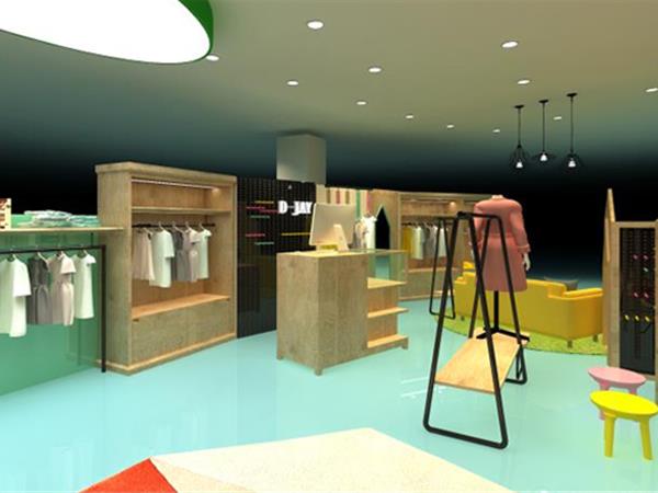 阿拉小睿童装店铺展示