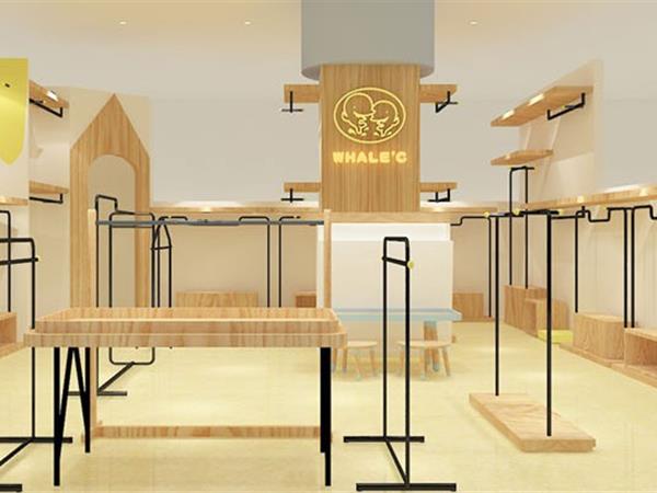 海威迩童装店铺展示