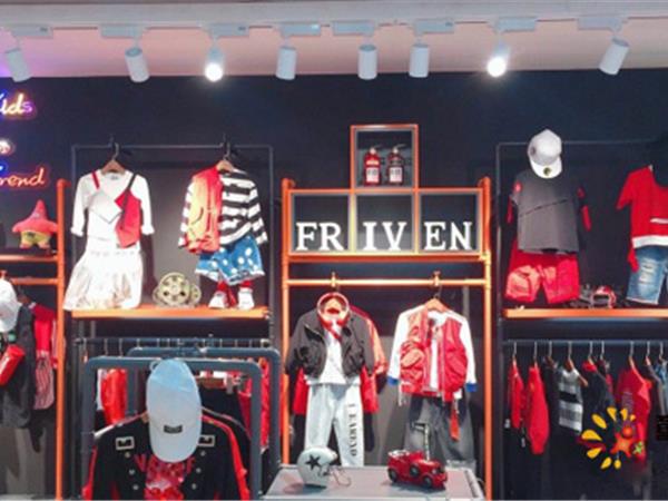 FRIVEN童装店铺展示